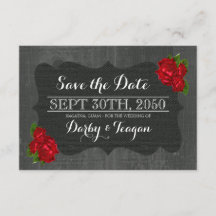 Rode bloemen Rozen Jute Hout Gotisch Bewaar de dat