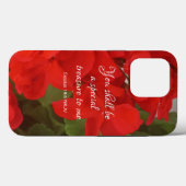  rode bloemen speciale bijbelse schatkist Case-Mate iPhone case (Achterkant (horizontaal))