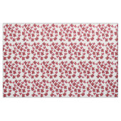 Rode bloemen stof (Fat Quarter)