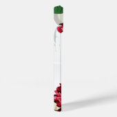 Rode Bloemen Waterverf Elegant Personaliseer Case-Mate iPhone Case (Achterkant / Rechts)