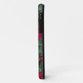Rode bloemen, waterverf florale patroon. Case-Mate iPhone case (Achterkant/links)
