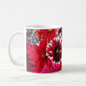 Rode Bloemenboeket Koffiemok (Links)