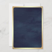 Rode Bloemenmarine QR Code Anand Karaj Sikh Bruilo Kaart (Achterkant)