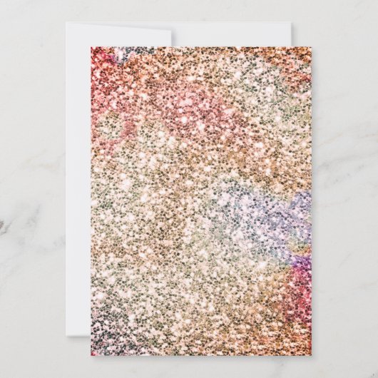 Rode bloemige Nikah islamitische trouwuitnodiging Kaart (Achterkant)