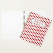 Rode Bloemmotief Dagelijks Planner (Display)