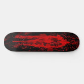 Rode Bloody Keltisch Kruis Persoonlijk Skateboard (Horizontaal)
