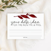 Rode Blosemt Bloemrozen Date Night Idee Shower Gam Briefpapier