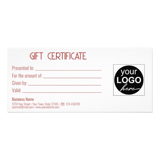 Rode bob met witte tas met wieltjes reclamekaart (Achterkant)