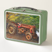 rode Boerderij tractor (Voorkant)