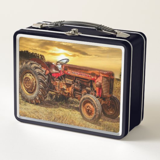  rode Boerderij tractor (Voorkant)