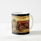 rode Boerderij tractor Koffiemok (Voorkant rechts)