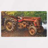  rode Boerderij tractor Labels (Design 2)