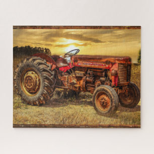  rode Boerderij tractor Legpuzzel