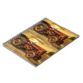 rode Boerderij tractor Notitieboek (Linkerzijde)