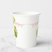 Rode Boerderijdieren verjaardagsfeestje Papieren b Papieren Bekers (Rechts)