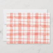 Rode boerderijdieren verjaardagsfoto dank u kaart (Achterkant)