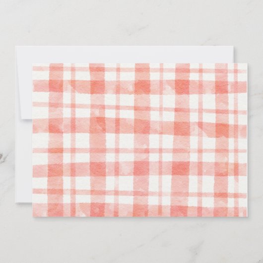 Rode boerderijdieren verjaardagsfoto dank u kaart (Achterkant)