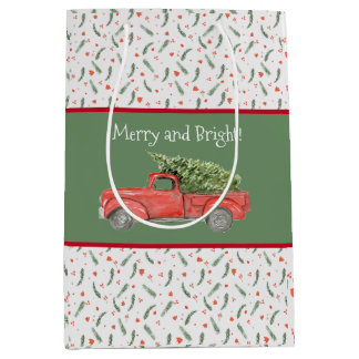 Rode Boerderijen truck Holly Mery en Bright Medium Cadeauzakje