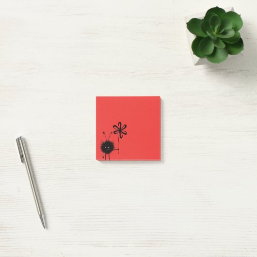 Rode bokstang post-it® notes (Kantoor)
