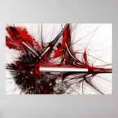 rode bomen 1 grote digitale foto poster (Voorkant)