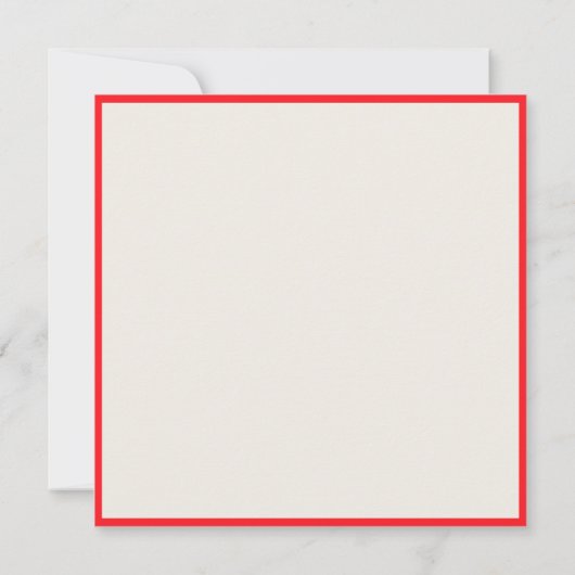 Rode bomen en vogels kaart (Achterkant)