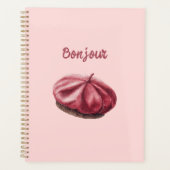 Rode Bonjour Mutse Planner (Voorkant)