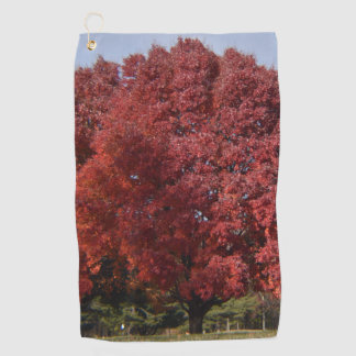 Rode Boom Golf Handdoek