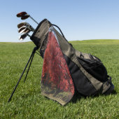 Rode Boom Golf Handdoek (Groen)