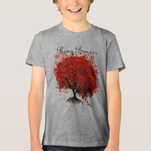 Rode Boom Huwelijk T-Shirts, Cadeaus, Stickers & F Tri-Blend Shirt