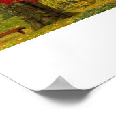 Rode boom poster (Hoek)