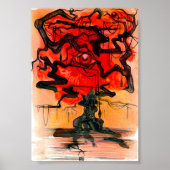 rode boom poster (Voorkant)