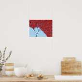 Rode Boom Poster (Keuken)