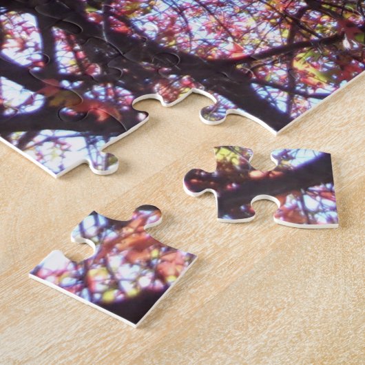 Rode boom puzzel (Zijkant)