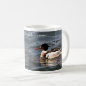 Rode borst Merganser mok (Voorkant rechts)