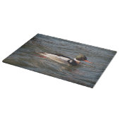Rode Borst Merganser snijplank (Hoek)