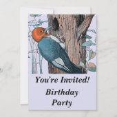  rode borstelboom kaart (Voorkant)