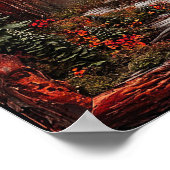 Rode Bos Poster (Hoek)