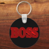 Rode boss sleutelhanger (Voorkant)