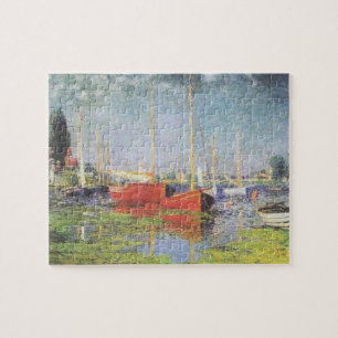 Rode boten bij Argentijnse Puzzle Legpuzzel