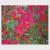 Rode Bougainvillea, Cadeaupapier (Vlak)