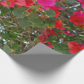 Rode Bougainvillea, Cadeaupapier (Hoek)