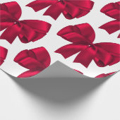 Rode Bow Cadeaupapier (Hoek)