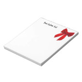 Rode Bow Notitieblok (Linkerzijde)