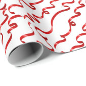 Rode bowknot cadeaupapier (Rol Hoek)