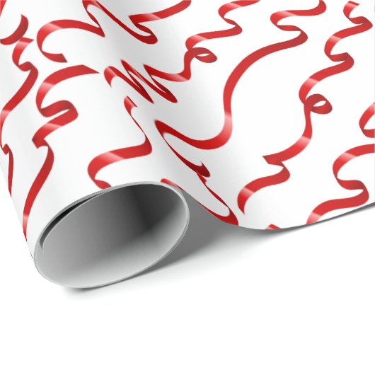 Rode bowknot cadeaupapier (Rol Hoek)