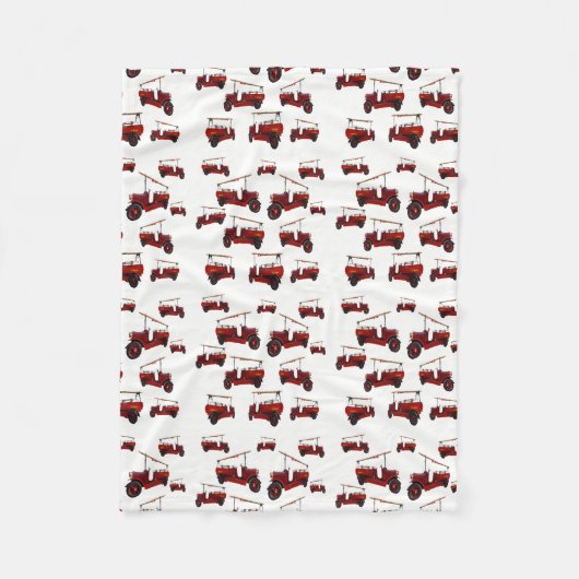Rode  brandblusmotor met ladderpatroon, fleece deken (Voorkant)