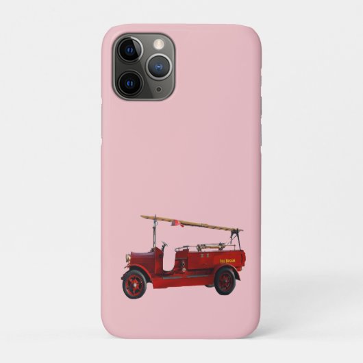 Rode brandweerwagen met overheadladder, Case-Mate iPhone case (Achterkant)