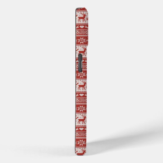 Rode Brei-Kerstmis Case-Mate iPhone Case (Achterkant / Rechts)