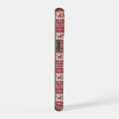 Rode Brei-Kerstmis iPhone 15 Case (Rechterkant)