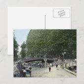  Rode Brug Tokio Japan Briefkaart (Voorkant / Achterkant)